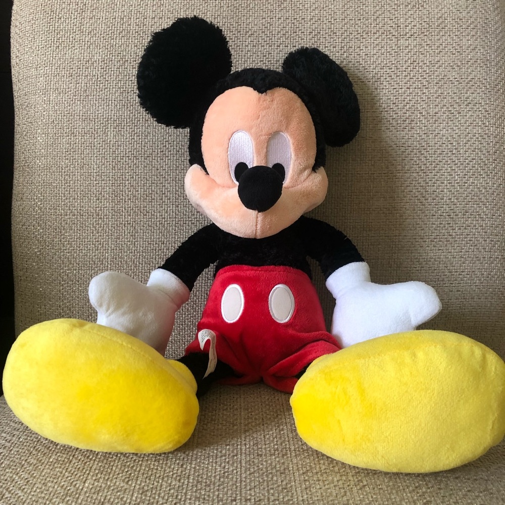 Disney World Mickey Mouse Plush medium 17”